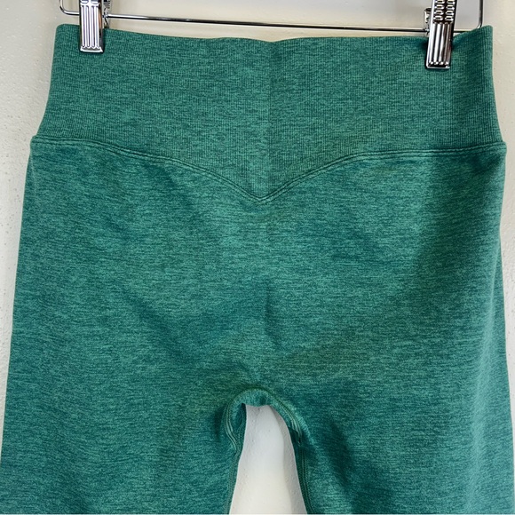 Ryderwear M Teal High-Rise Leggings Yoga Pilates Workout Gym Running Leisure - Picture 9 of 11